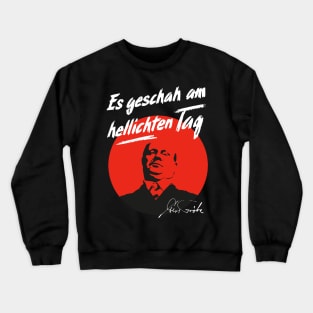 Gert Fröbe: Vintage Noir Design - It Happened in Broad Daylight Crewneck Sweatshirt